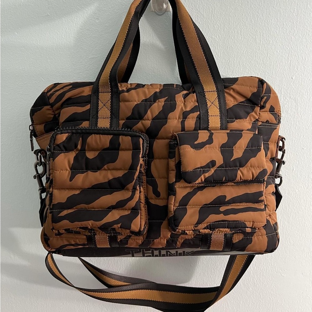 Think Royln The Nomad Traveler in Saddle Zebra